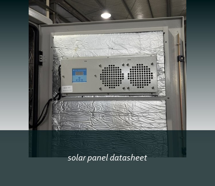 solar panel datasheet