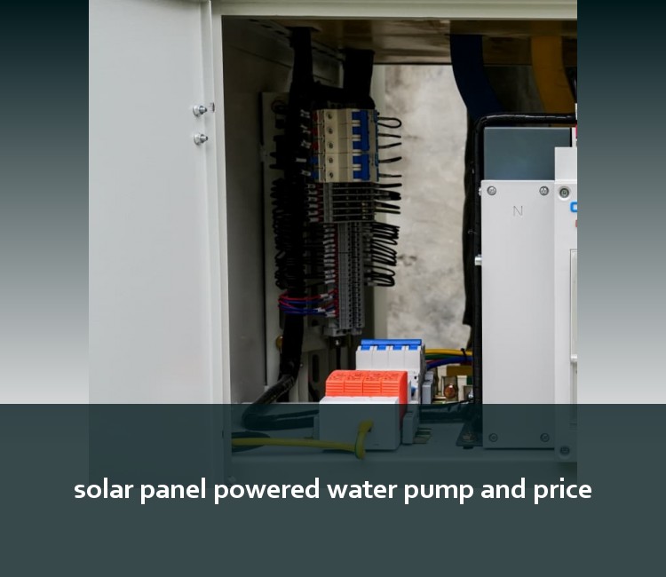 solar panel powered water pump and price