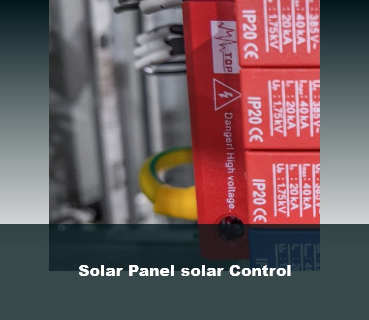 Solar Panel solar Control