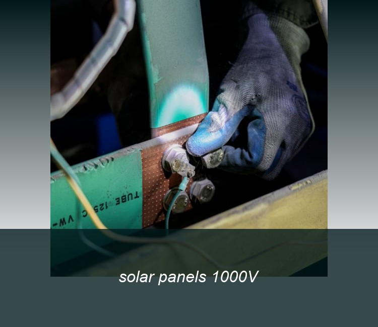 solar panels 1000V