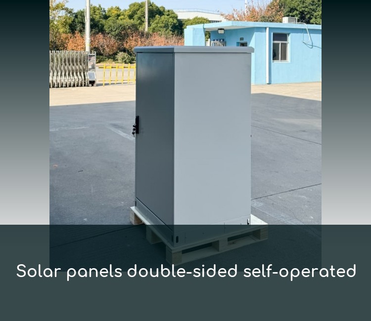 Solar panels double-sided self-operated