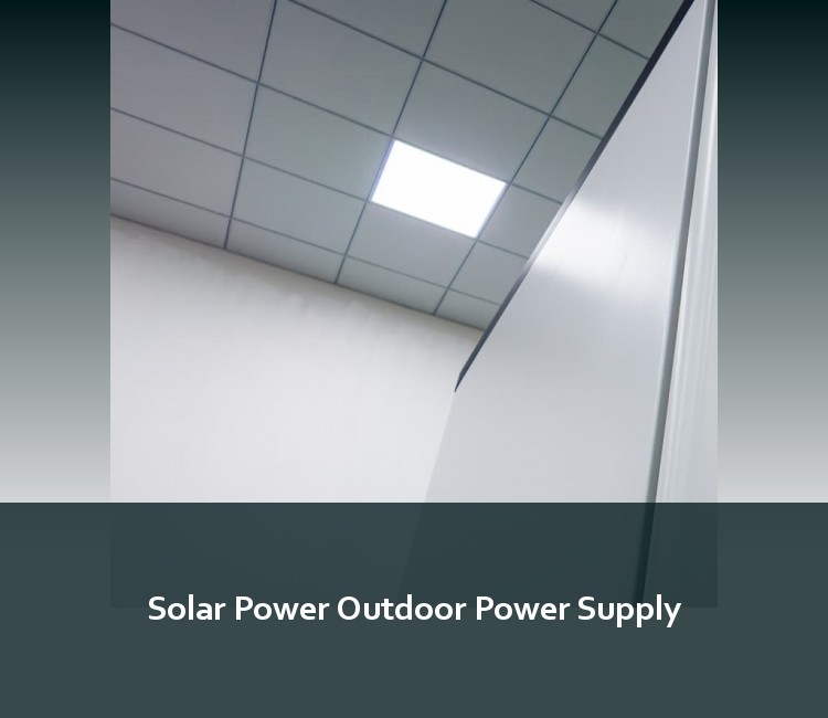 Solar Power Outdoor Power Supply