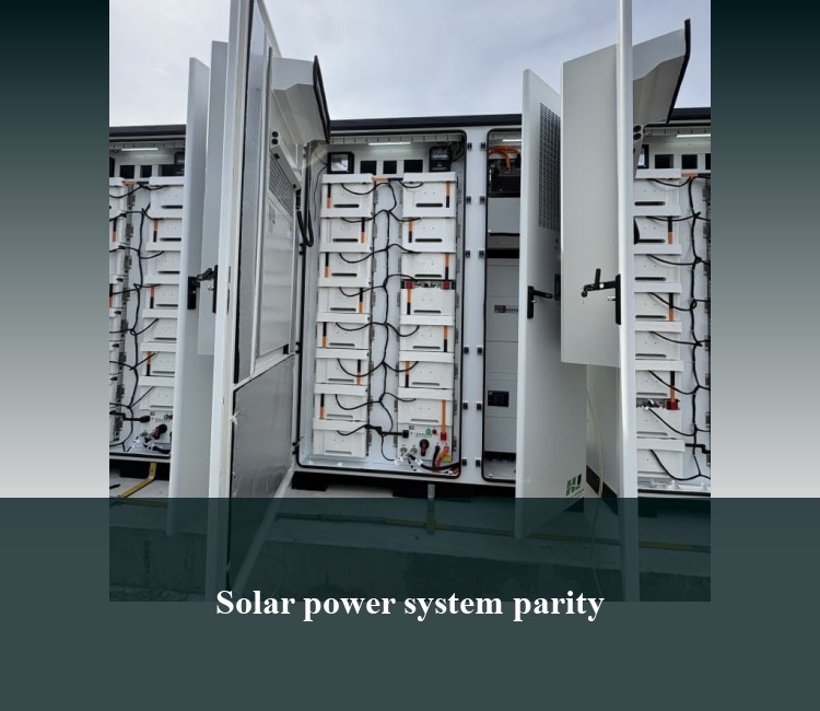 Solar power system parity