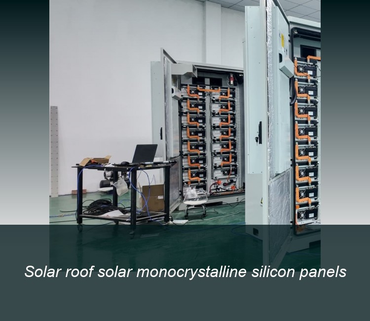Solar roof solar monocrystalline silicon panels