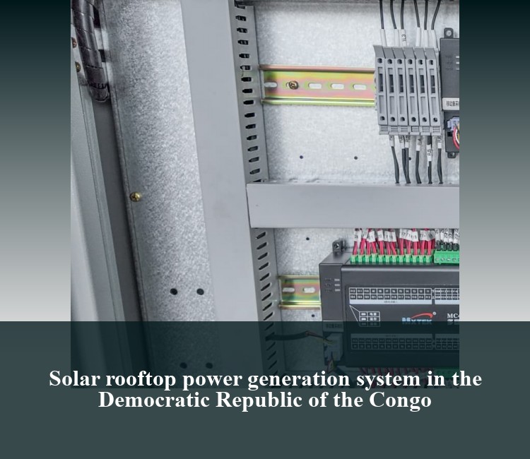 Solar rooftop power generation system in the Democratic Republic of the Congo