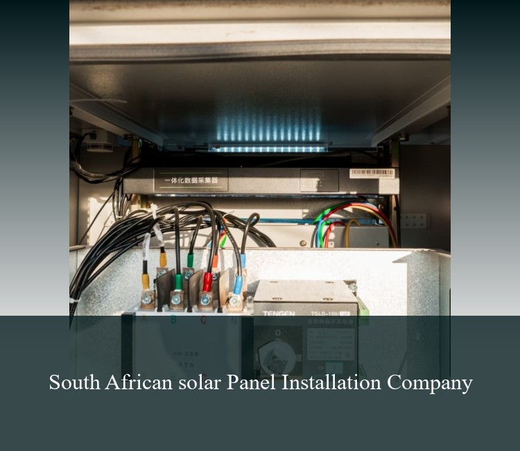 South African solar Panel Installation Company