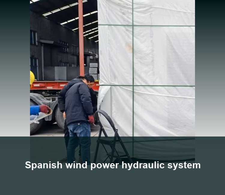 Spanish wind power hydraulic system