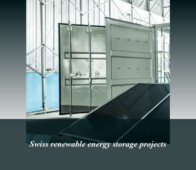 Swiss renewable energy storage projects