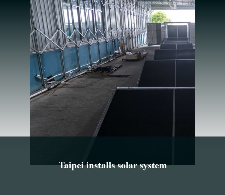 Taipei installs solar system