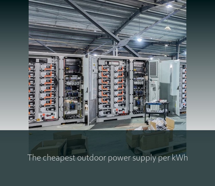 The cheapest outdoor power supply per kWh