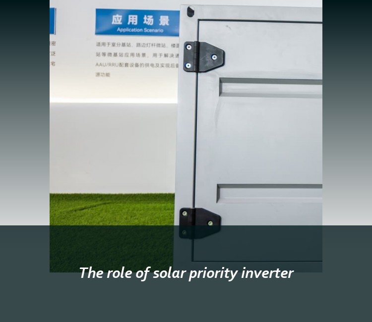 The role of solar priority inverter