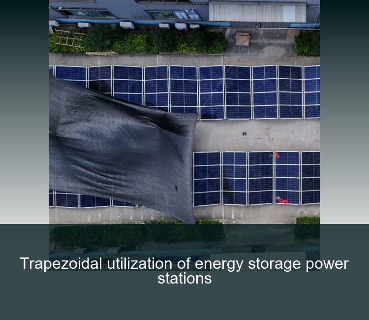 Trapezoidal utilization of energy storage power stations