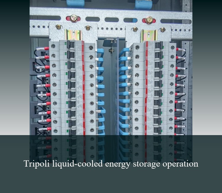 Tripoli liquid-cooled energy storage operation