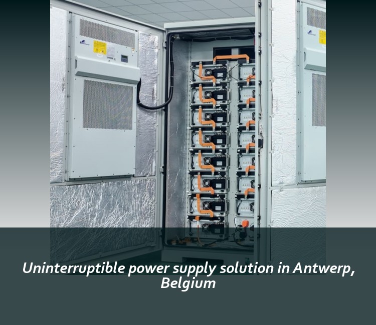 Uninterruptible power supply solution in Antwerp, Belgium