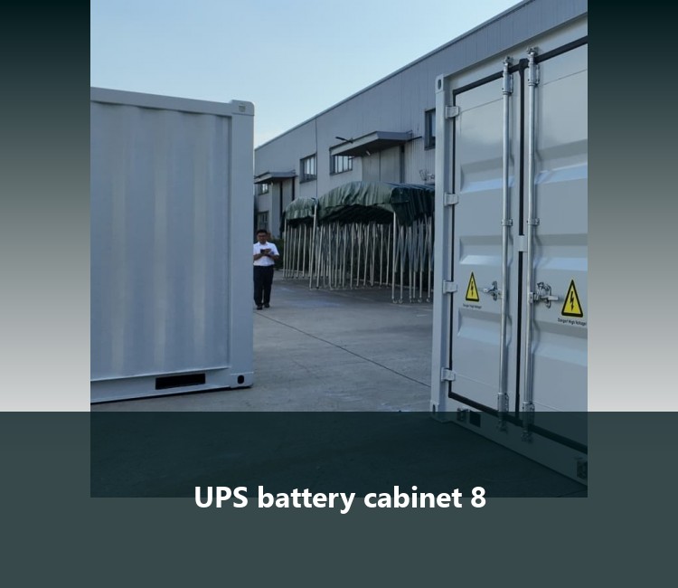 UPS battery cabinet 8