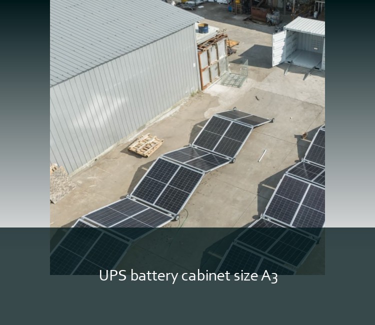UPS battery cabinet size A3