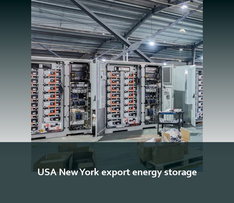 USA New York export energy storage