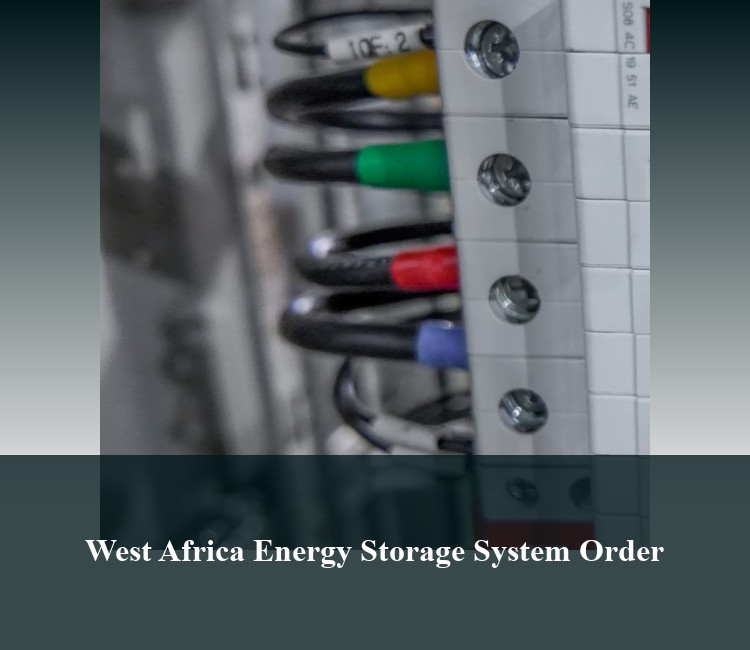 West Africa Energy Storage System Order