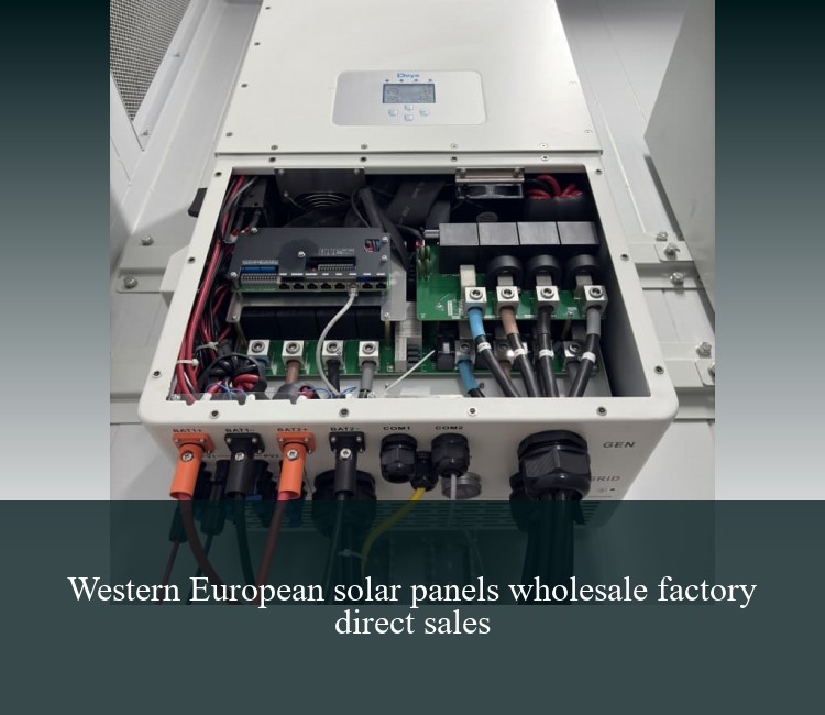 Western European solar panels wholesale factory direct sales