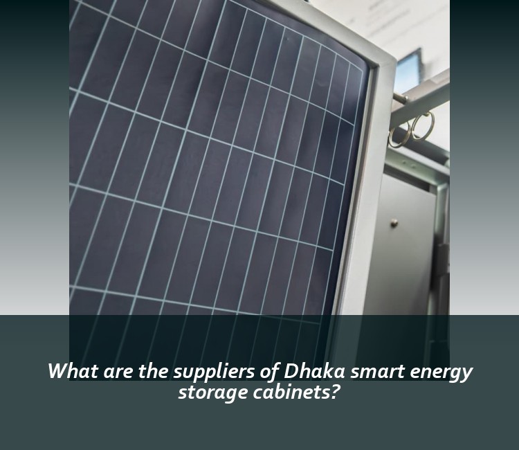 What are the suppliers of Dhaka smart energy storage cabinets?