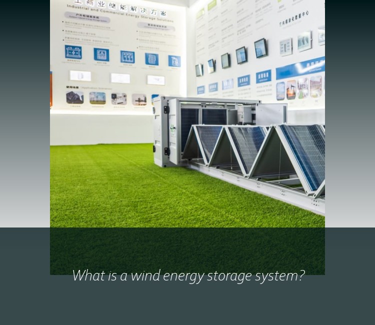 What is a wind energy storage system?