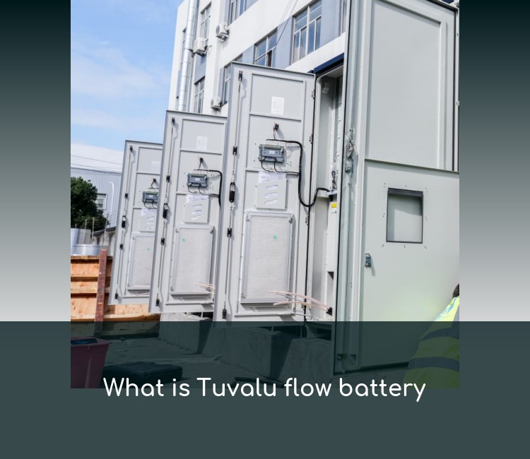 What is Tuvalu flow battery