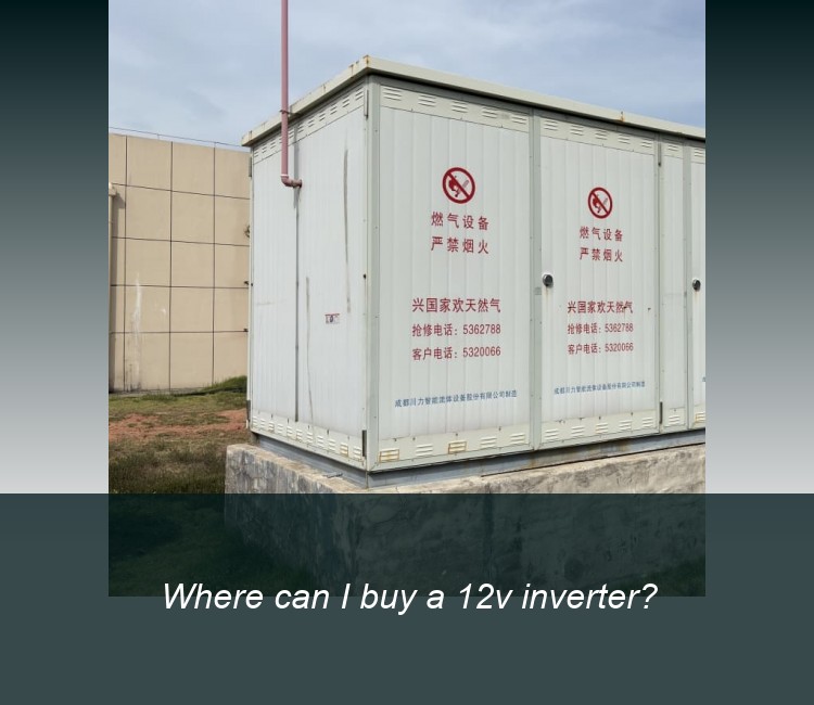 Where can I buy a 12v inverter?