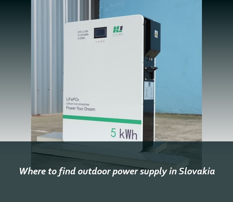 Where to find outdoor power supply in Slovakia