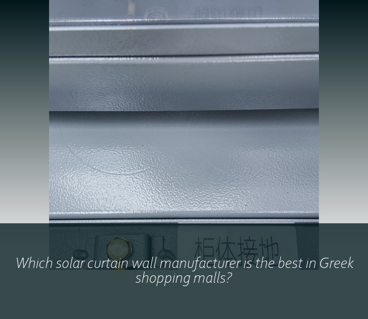 Which solar curtain wall manufacturer is the best in Greek shopping malls?