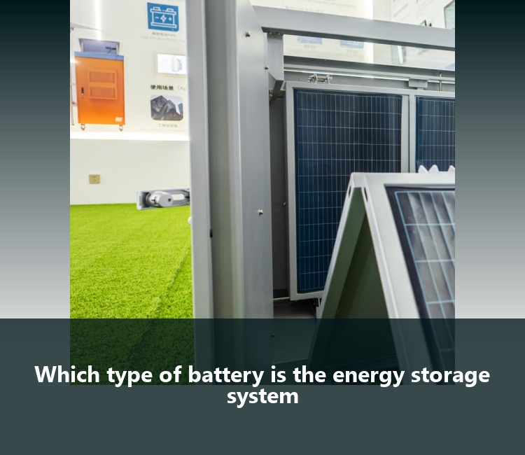 Which type of battery is the energy storage system