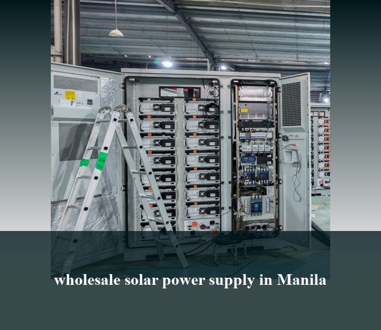 wholesale solar power supply in Manila