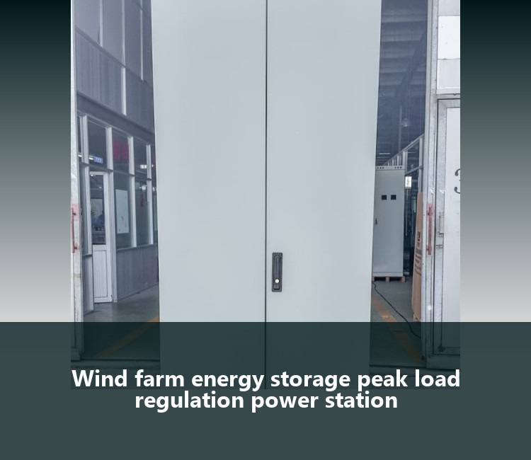 Wind farm energy storage peak load regulation power station