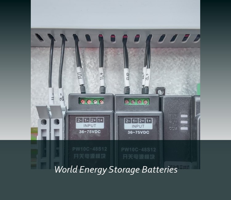 World Energy Storage Batteries